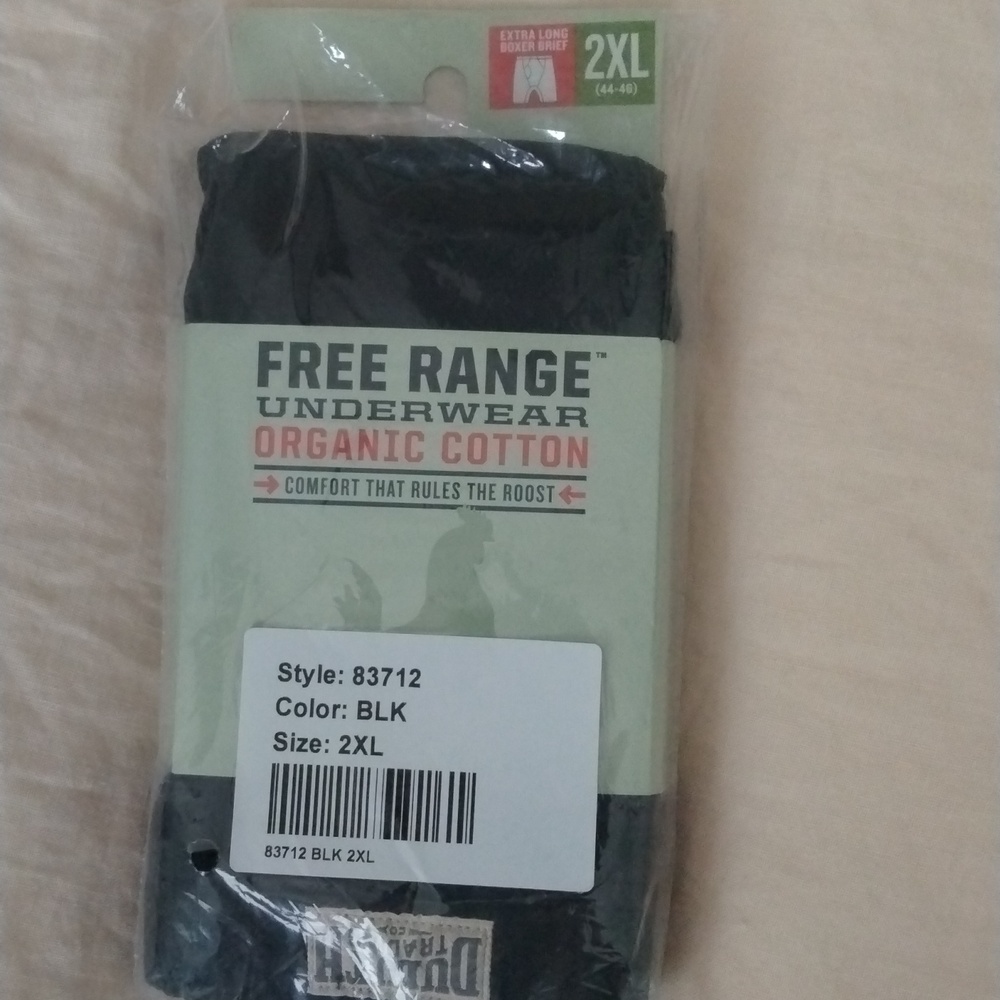 Free Range Organic Cotton Underwear 2XL